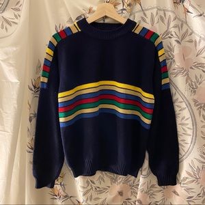 Vintage Rainbow Sweater